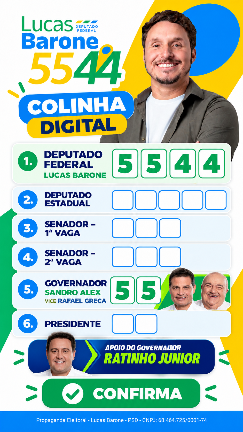 Colinha Digital com Sandro Alex